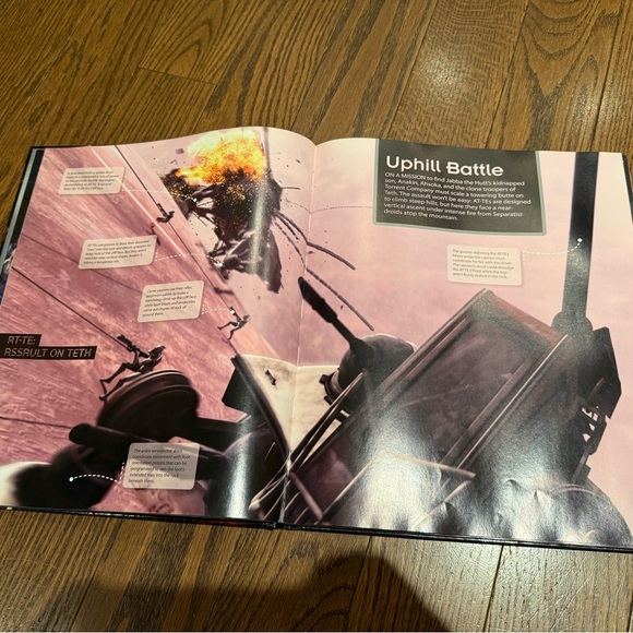 Star Wars The Clone Wars Incredible Vehicles Hardcover Book - Picture 2 of 3